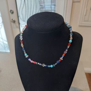 Assorted beads handmade Necklace